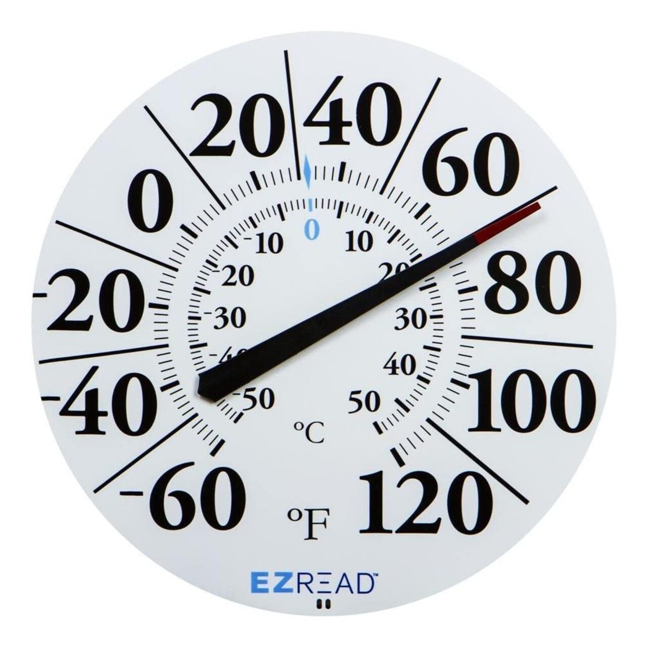 Headwind Consumer EZ Read Dial Indoor Outdoor Thermometer Large Readout 12.5 in
